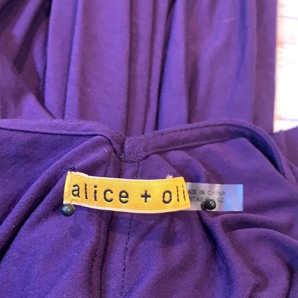 Alice + Olivia Draped Dress • Sz M - Picture 10 of 16